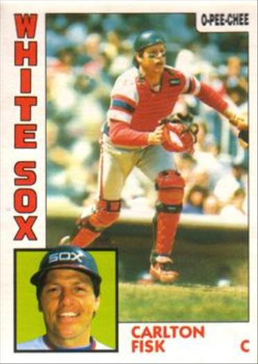 1984 O-Pee-Chee Baseball Cards 127     Carlton Fisk